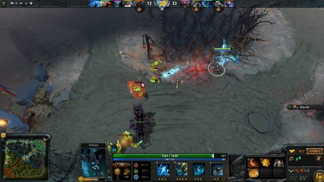 Катка в Dota 2 ч№2 Visage смотреть онлайн