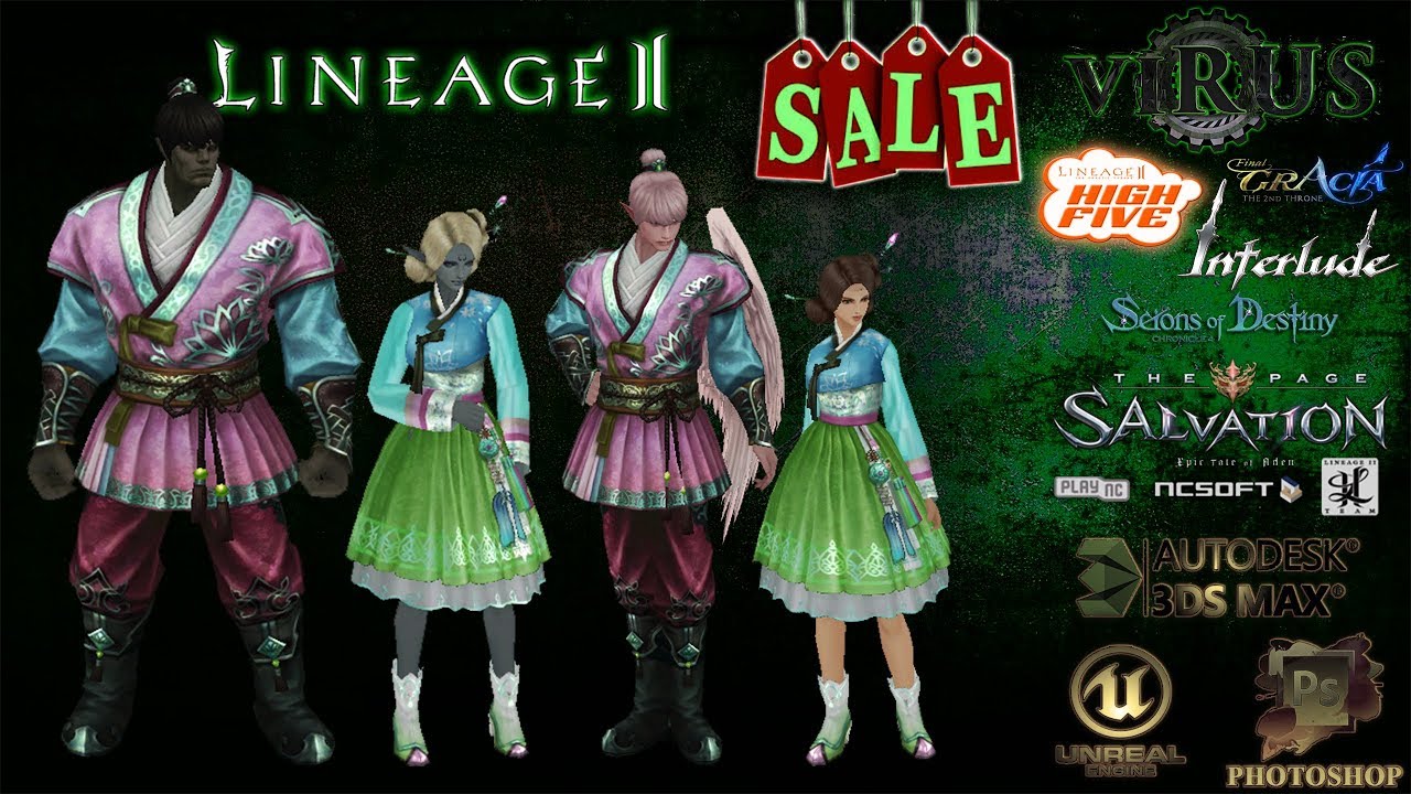 New Costumes. 067. LINEAGE II - FAFURION. Any Chronicles ◄√i®uS►