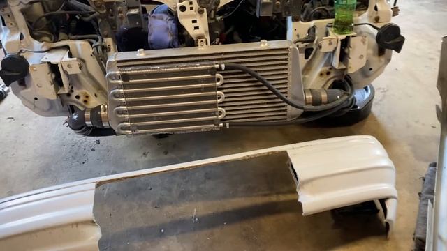 EOTTRACINGTEAM Modifying the OEM escort gt front bumper to fit with a intercooler and transcooler p смотреть онлайн