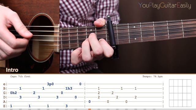 Как играть на гитаре Passenger – Let Her Go (guitar tutorial). YouPlayGuitarEasily смотреть онлайн