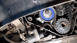 Проверка механизма натяжения ремня ГРМ, двигатель a15sms, ланос, нексия.