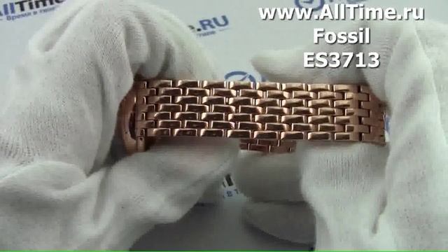 Обзор. Женские наручные часы Fossil ES3713 смотреть онлайн