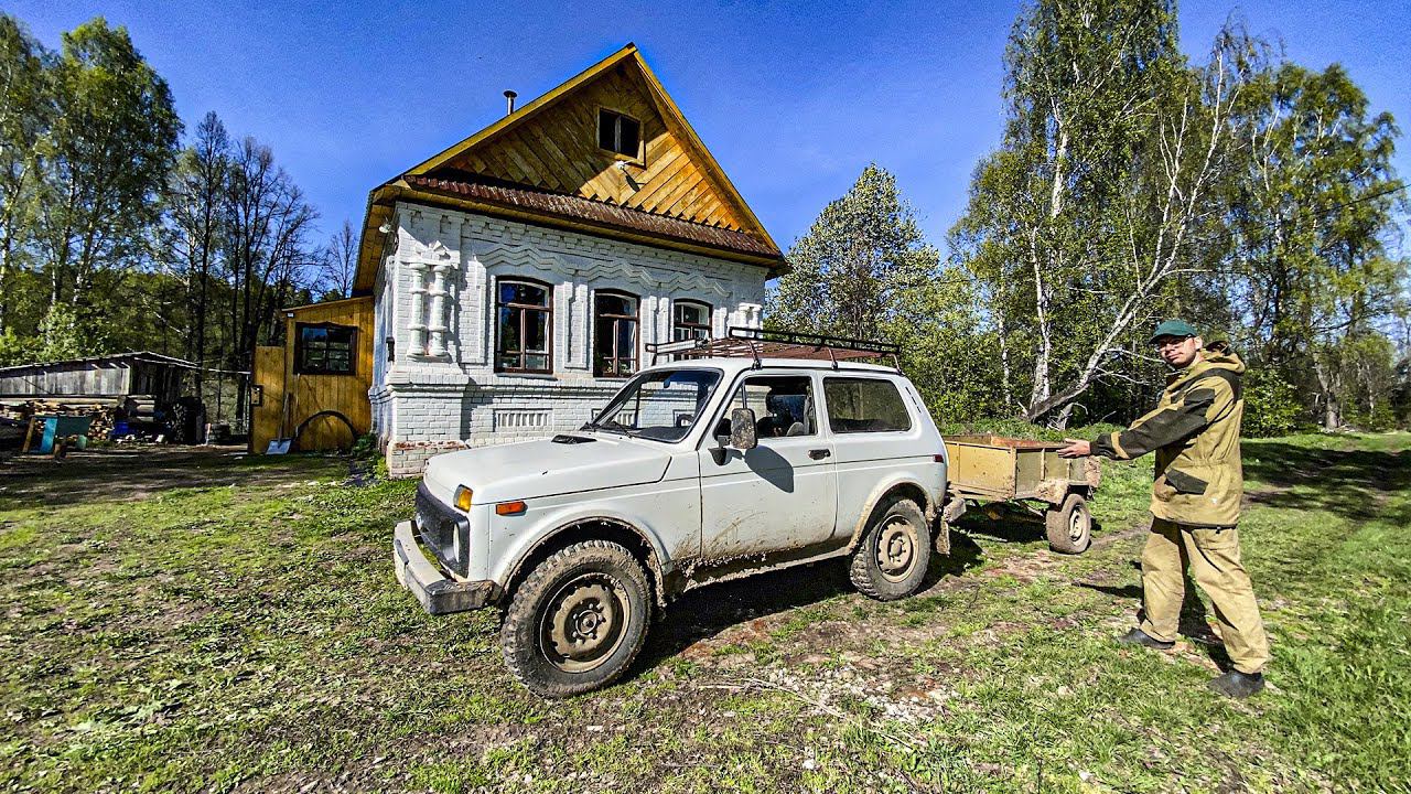 Большая радость на хуторе. С этим агрегатом мы теперь горы свернём! Начинаем огородный сезон смотреть онлайн