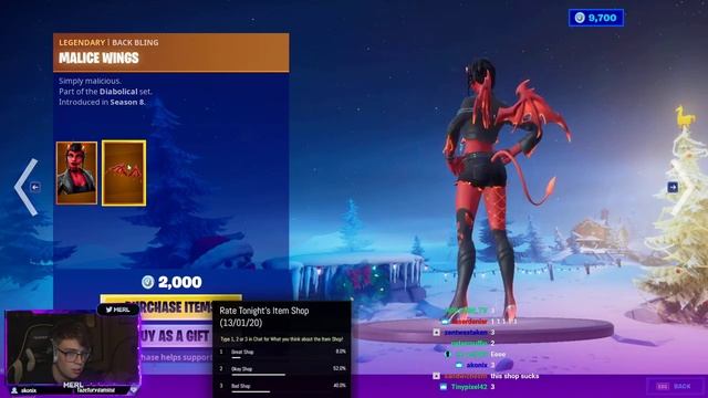 RUBY IS BACK! - Viewers React To Fortnite Item Shop [January 13th, 2020] смотреть онлайн