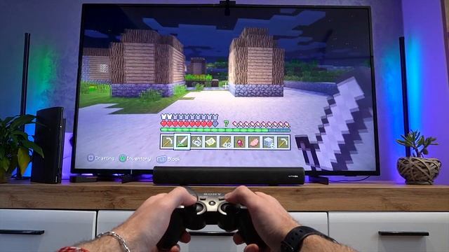 Is The Playstation Edition Of MINECRAFT Any Good? | PS3 Super SLIM POV Gameplay Test | смотреть онлайн