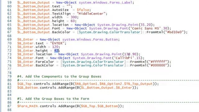 PowerShell 21: GUI Interfaces - Coding Windows Forms смотреть онлайн
