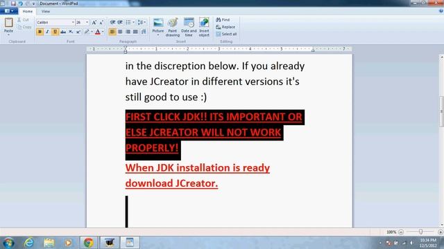 Java For Beginners [1] Installing JDK & JCreator смотреть онлайн