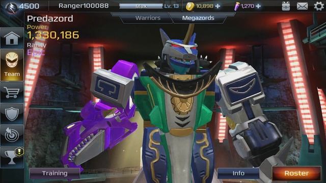 Power Rangers Legacy Wars - Predazord Wild Force Lunar Wolf смотреть онлайн