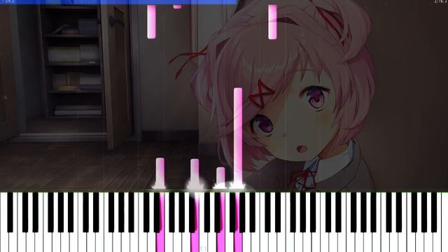 Doki Doki Literature Club! OST - My Feelings (Piano Tutorial) [Synthesia] смотреть онлайн