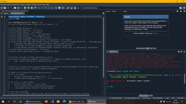 Python Modülleri ( Kütüphaneleri ) Yükleme | pip Yükleme смотреть онлайн