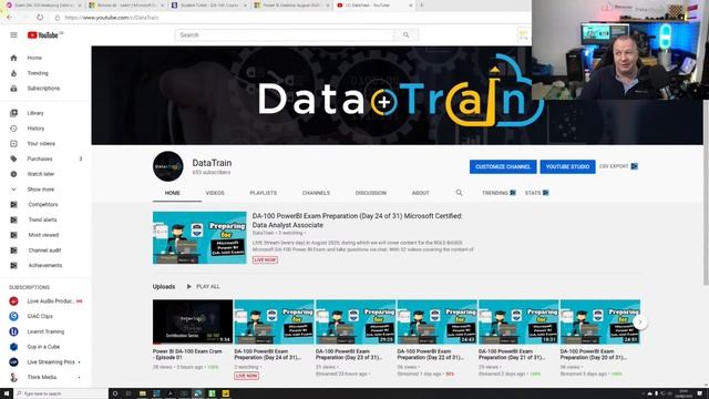 DA-100 PowerBI Exam Preparation (Day 24 of 31) Microsoft Certified: Data Analyst Associate смотреть онлайн