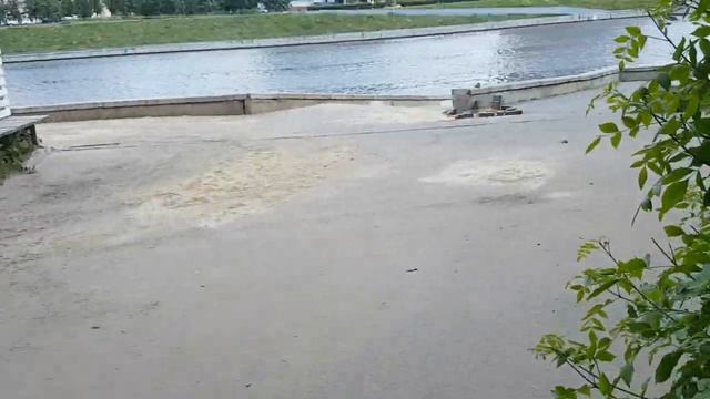 230602 Парк пляж фонтан температура воды рек Ока центральный городской песок лестниц 1967 город Орё смотреть онлайн