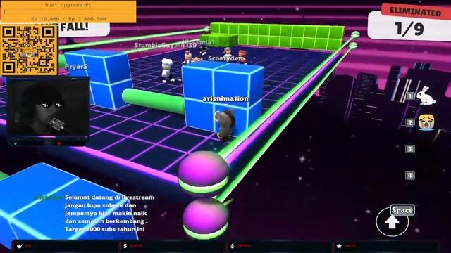 mabar stumble guys gimana cara biar jago Block dash only #stumbleguys #stumbleguyslive смотреть онлайн
