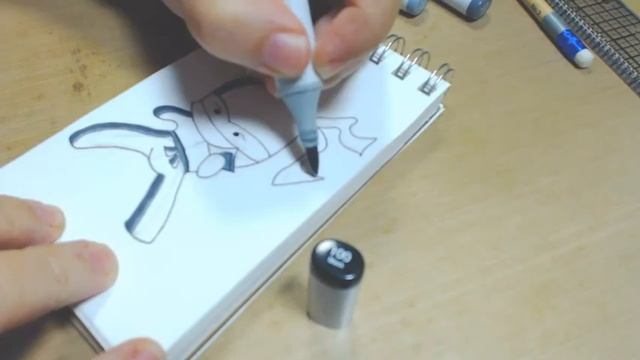 How To Color With Markers a Ninja Chibi смотреть онлайн