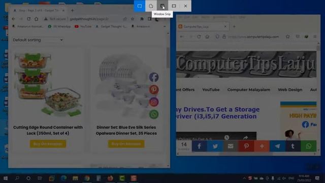 Screenshot Printscreen in Windows 10 And Windows 11. Fast Printscreen Methods смотреть онлайн