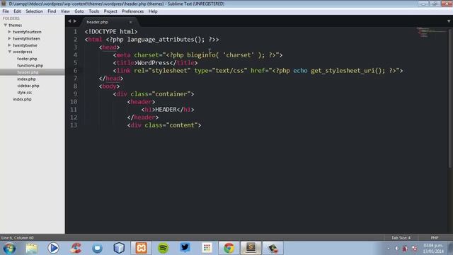 05. Funciones básicas para el header смотреть онлайн