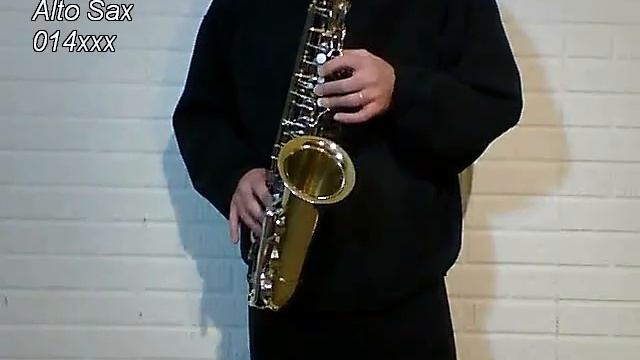 Yamaha YAS 23 Alto Sax 014xxx смотреть онлайн