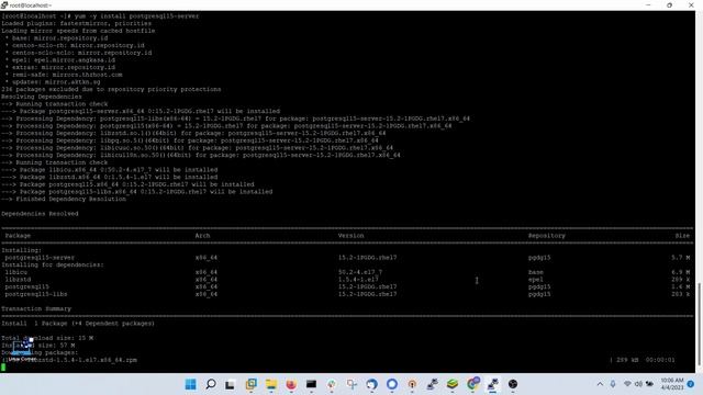 Tutorial Install Postgresql pada Centos 7 | Linux Indonesia смотреть онлайн