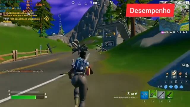 Fortnite : Modo Desempenho - Intel HD graphics 500 смотреть онлайн