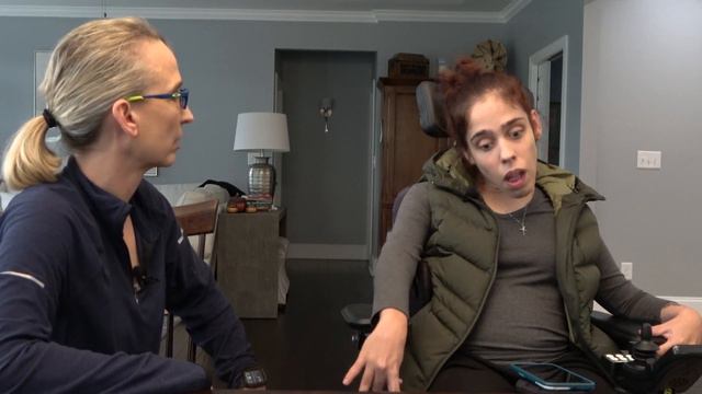 Let's Talk to an Adult with GMFCS Level 4 (Severe) Cerebral Palsy: Meet Rachel Ladnier, Part 1 смотреть онлайн
