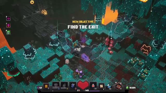 How to find all Minecraft Dungeons: Flames of the Nether DLC Secret Levels смотреть онлайн