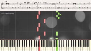 Винни-Пух. Вступление - М. Вайнберг (Ноты и Видеоурок для фортепиано) (piano cover)