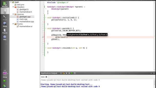 Qt Creator + OpenGL смотреть онлайн