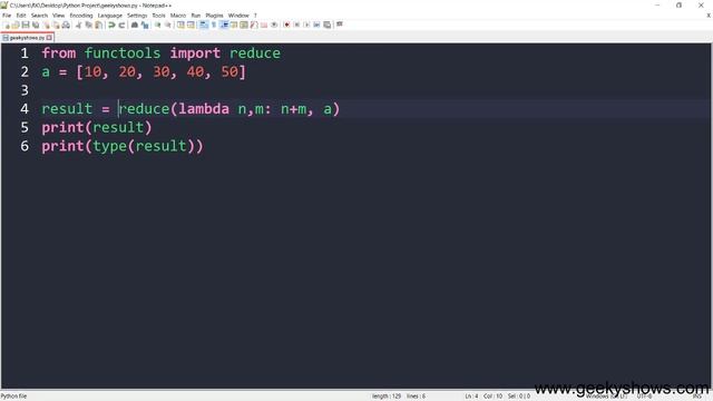 reduce Function in Python (Hindi) смотреть онлайн