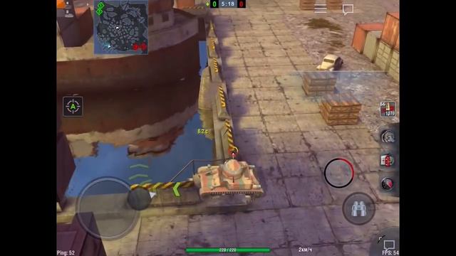 WoT Blitz | Видео от канала OSMENOGERS | Баг на карте порт смотреть онлайн