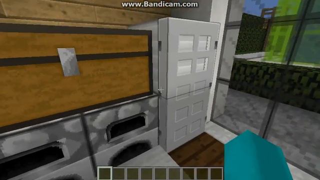Minecraft обзор ДОМ ХАЙ-ТЕК с бассейном смотреть онлайн