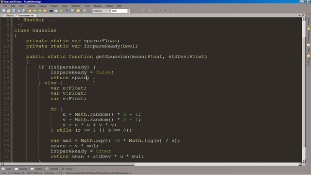Nature of Haxe - Intro 04 - Normal Distributions смотреть онлайн