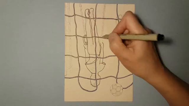 "Вверх ногами" работа линером 15х21, 2020 смотреть онлайн