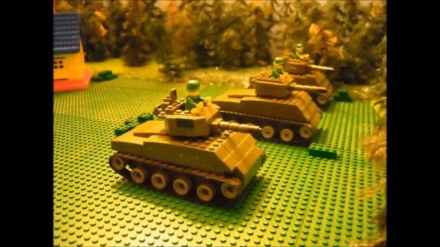Stop Motion Tank Battle Part 3 Breakout From Normandy смотреть онлайн