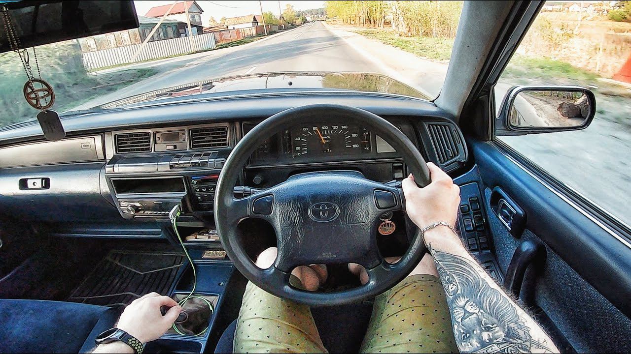 1990 Toyota Crown 2.0 MT Wagon - POV TEST DRIVE смотреть онлайн