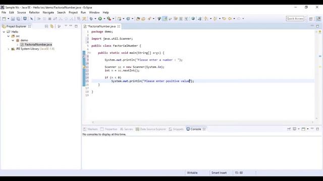 Program to find Factorial of the given number in Java | Coding Skills смотреть онлайн
