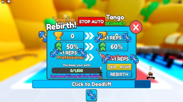 СКОЛЬКО РАЗ Я СМОГУ ПОДНЯТЬ МАШИНУ ЧТОБЫ СТАТЬ СИЛЬНЕЕ БОССА? Deadlift Simulator РОБЛОКС смотреть онлайн