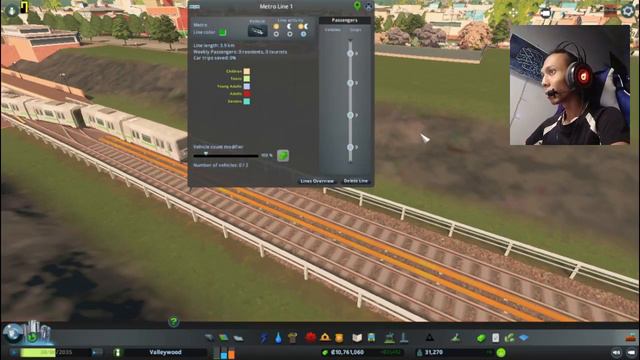 Proyek Transportasi Umum Metro Station - Cities Skylines Gameplay Indonesia Part 28 смотреть онлайн
