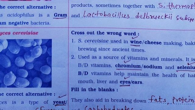 9.Study Of Industrial Important Microorganisms, SSC Practicals, दहावी प्रात्यक्षिक कसे लिहावे