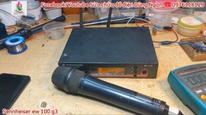 micro #sennheiser ew 100 g3 Chập chờn báo MUTE