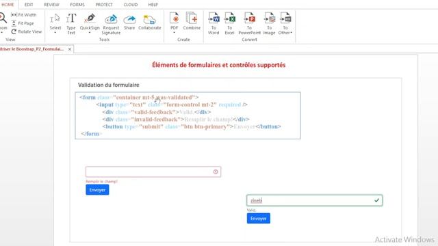 Bootstrap (vidéo 11): éléments du formulaire (P3-Fin) смотреть онлайн