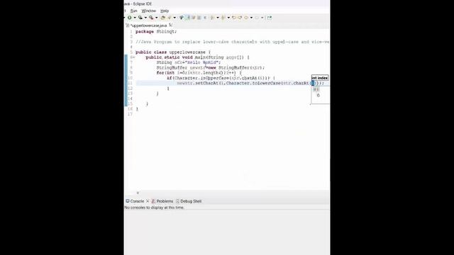 Java program to convert string into lower to upper case and vice versa.| java interview questions. смотреть онлайн