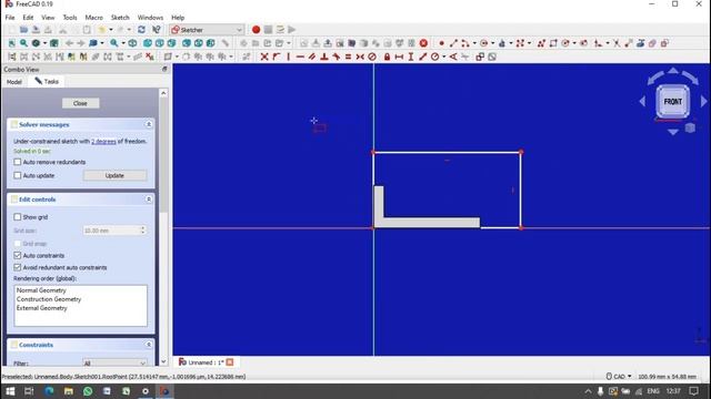 Example In FreeCAD смотреть онлайн