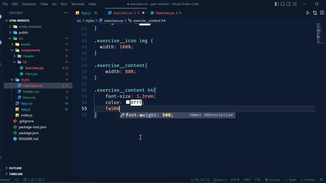 React Gym Website Design Using ReactJs Tutorial | React Projects for Beginners смотреть онлайн