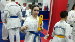 Экзамен на желтый пояс Ашихара-каратэ