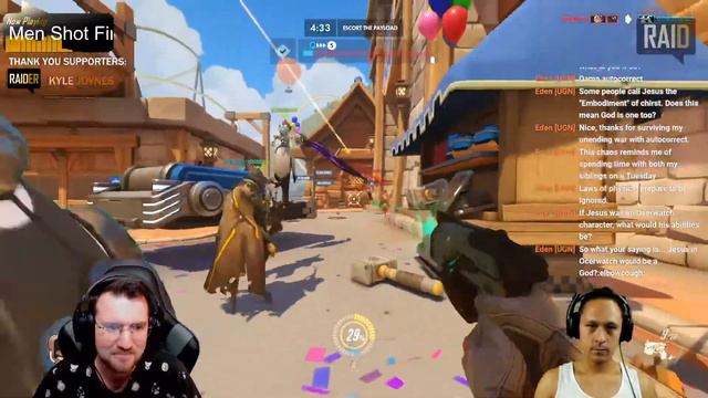 Let's play Overwatch! | Ft King_Gray & Obsidian | Brandon & Tim смотреть онлайн
