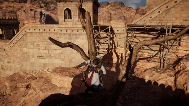 Insane Fort Stealth Kills | AC Origins Stealth W/ Altair Outfit