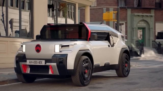 Citroen OLI 2022 - доступный электрокар смотреть онлайн