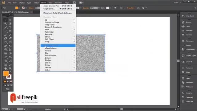 Create Grain and Noise TEXTURE | Adobe Illustrator Tutorial смотреть онлайн
