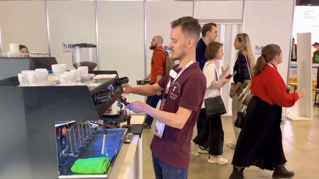 Coffee Tea Cacao Russian Expo стенд Carimali смотреть онлайн
