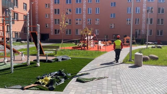 Бесшовное резиновое покрытие (Оранжевый цвет)